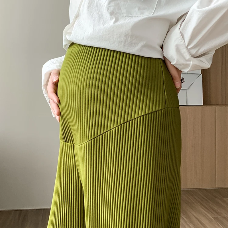 Floral Ruffled Belly Pants