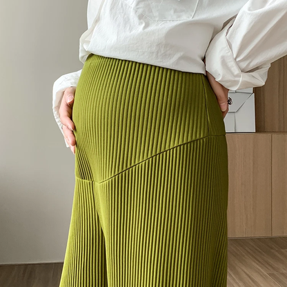 Floral Ruffled Belly Pants
