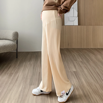 Floral Ruffled Belly Pants