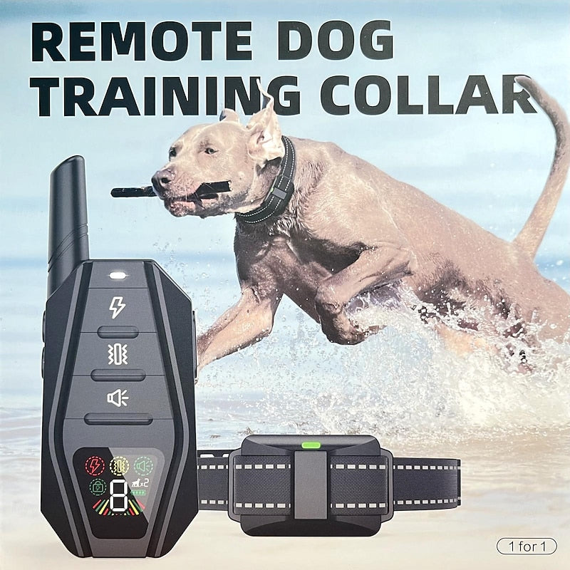 Advanced Remote Control Waterproof Dog Training Collar