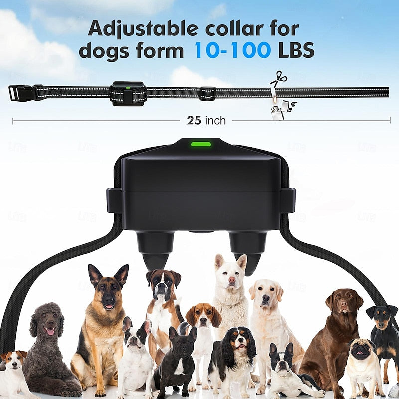 Advanced Remote Control Waterproof Dog Training Collar