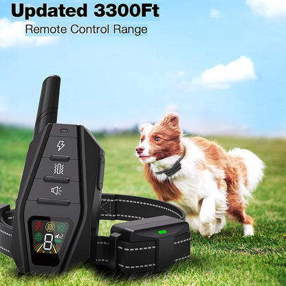 Advanced Remote Control Waterproof Dog Training Collar