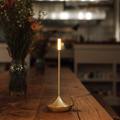 Contemporary LED Table Lamp - Portable Dimmable Light