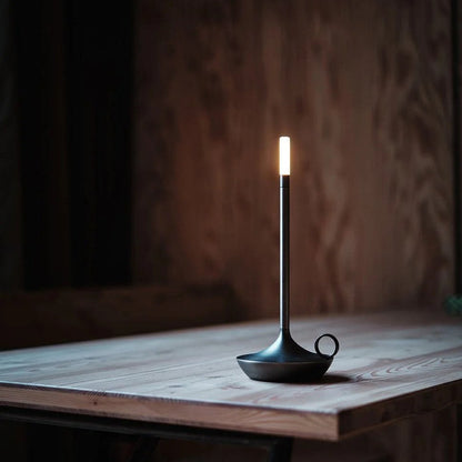 Contemporary LED Table Lamp - Portable Dimmable Light