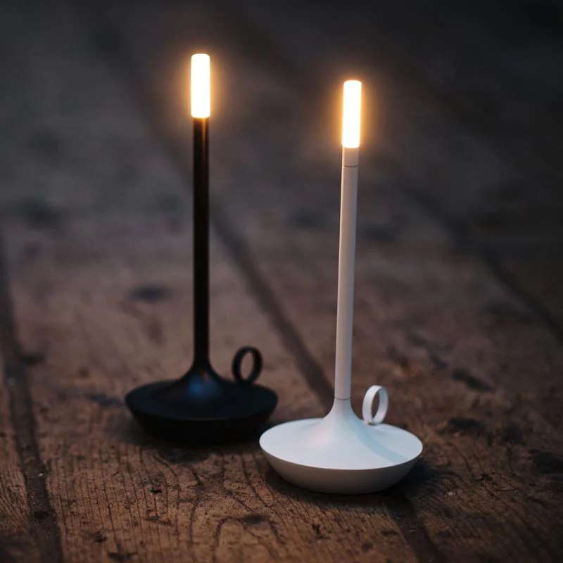 Contemporary LED Table Lamp - Portable Dimmable Light