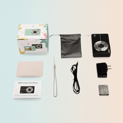 Retro Style Compact Digital Camera 1080p