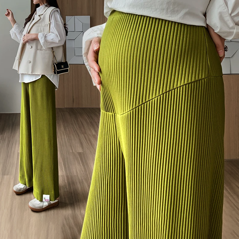 Floral Ruffled Belly Pants