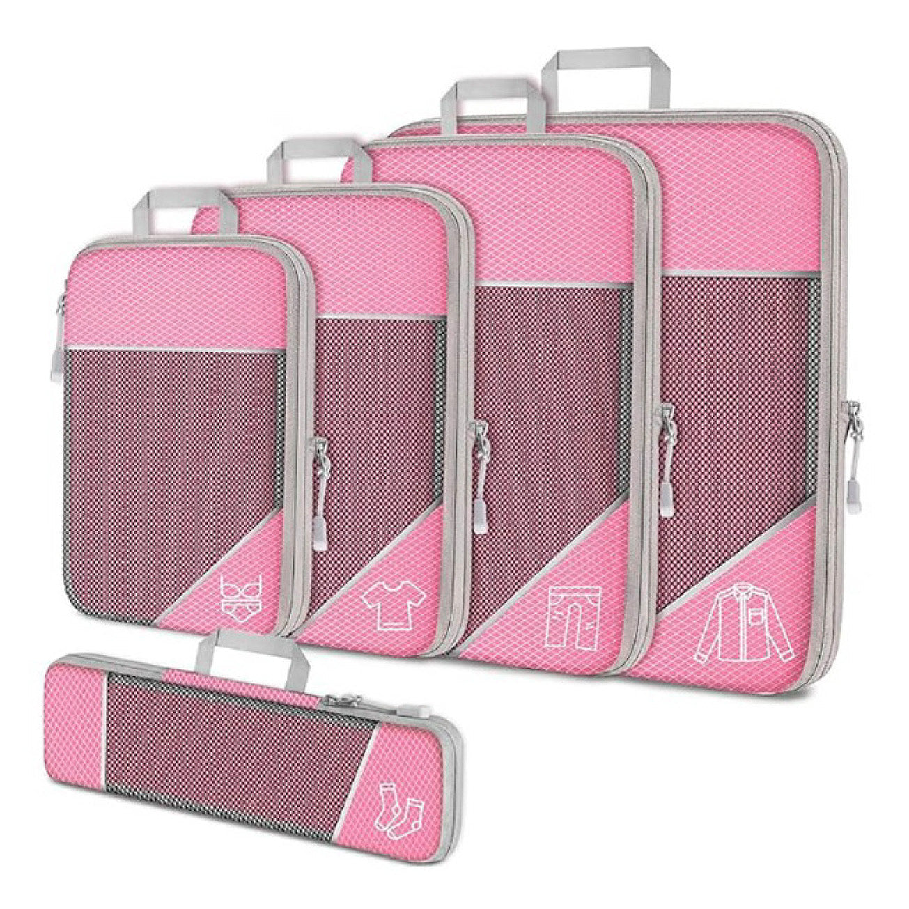 Space Saving Travel Packing Cubes Expand Luggage Capacity