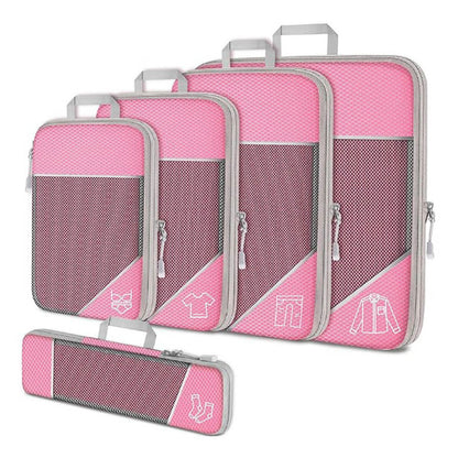 Space Saving Travel Packing Cubes Expand Luggage Capacity
