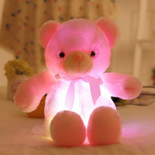 Cuddly Lighted Teddy Bear Toy for Kids Night Light