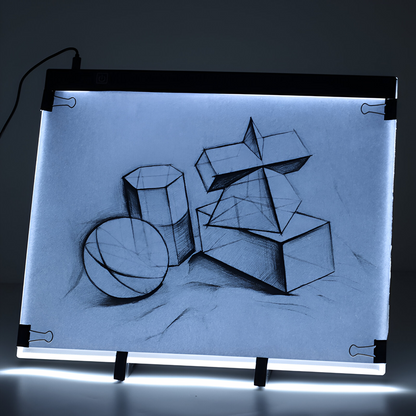 Portable LED Light Box for Tracing and Drawing