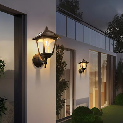 Outdoor Solar Powered Wall Light - Lusomart