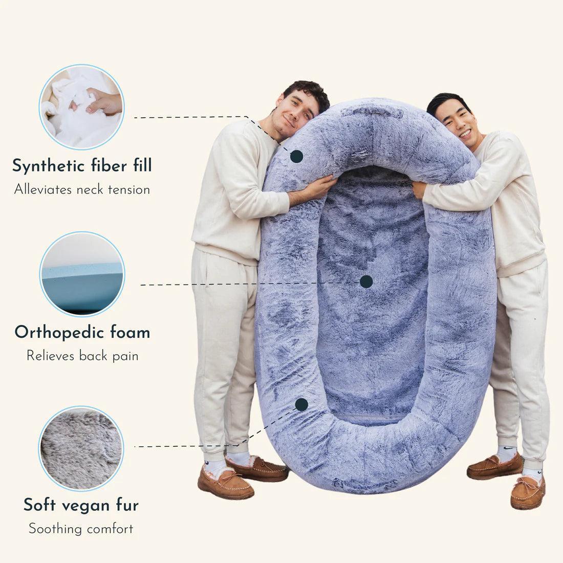 Cozy Double Pet Bed for Dogs