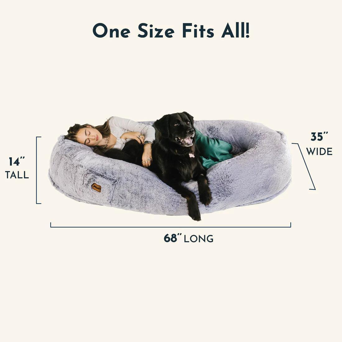 Cozy Double Pet Bed for Dogs