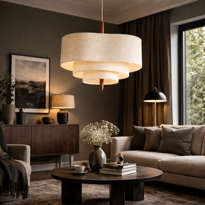 Elegant Textile Pendant Lamp for Modern Home Decor
