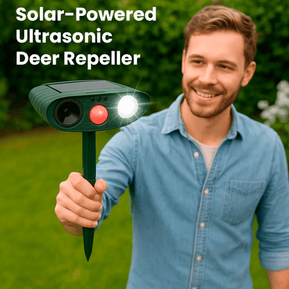 Outdoor Solar Powered Deer Repellent For Yard