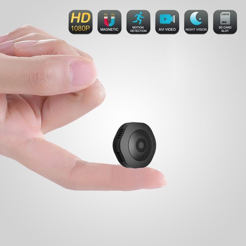 Compact WiFi Home Security Camera 1080P Night Vision