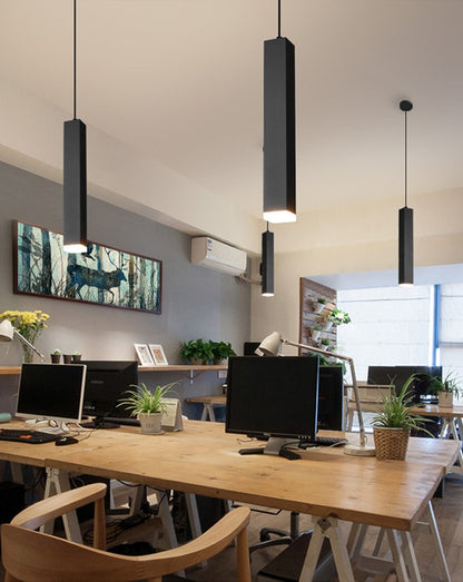 Modern Dimmable Aluminum LED Pendant Light Fixture