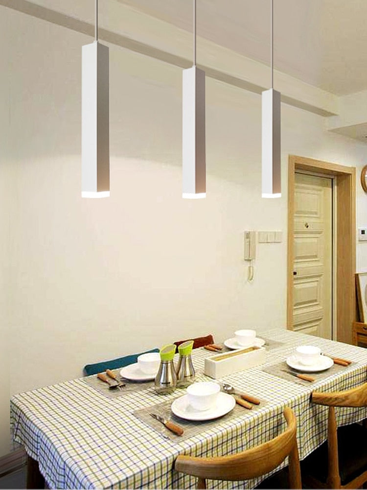 Modern Dimmable Aluminum LED Pendant Light Fixture