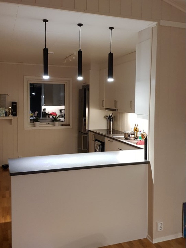 Modern Dimmable Aluminum LED Pendant Light Fixture