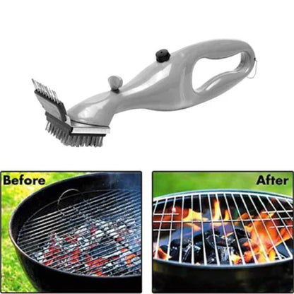 Easy Clean Grill Brush, Ergonomic Handle