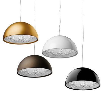 Luxury Glass Crystal Semi Flush Ceiling Light