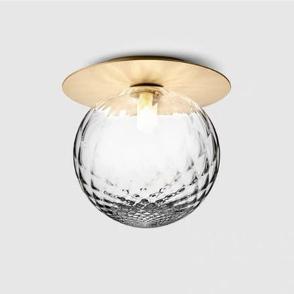Classic Round Metal Ceiling Lamp
