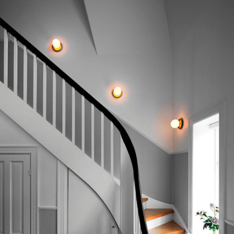 Classic Round Metal Ceiling Lamp