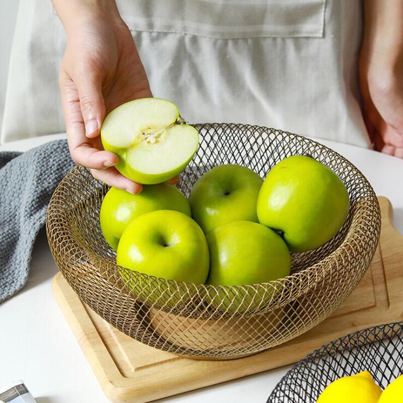 Mesh fruit bowl-4