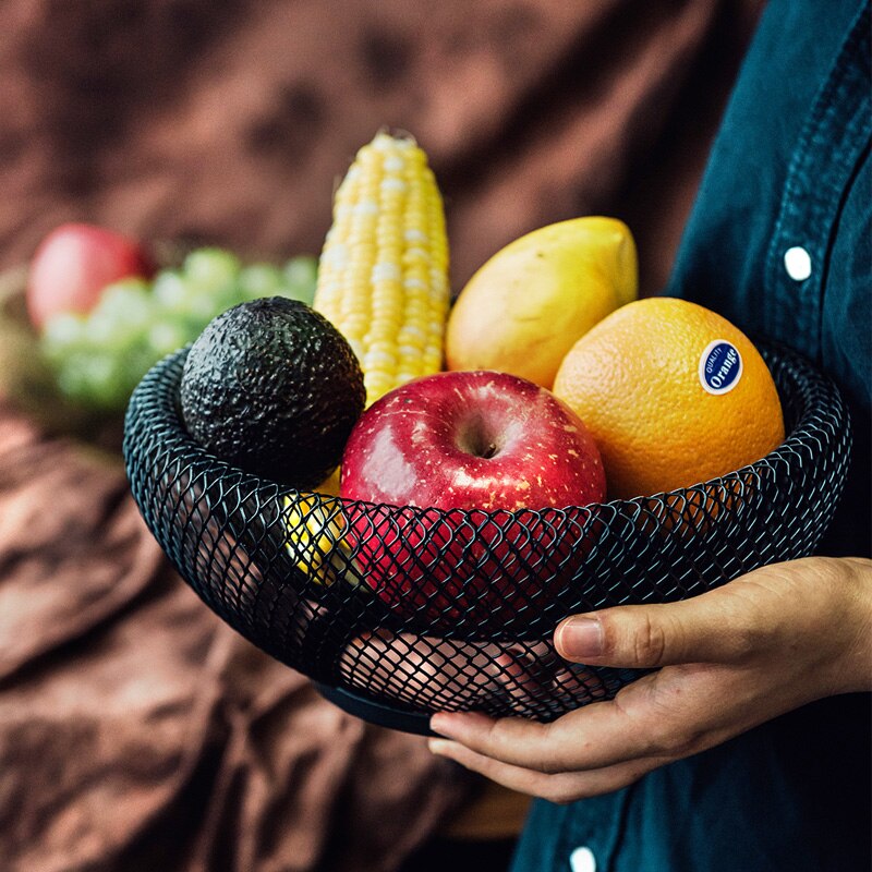 Mesh fruit bowl-5