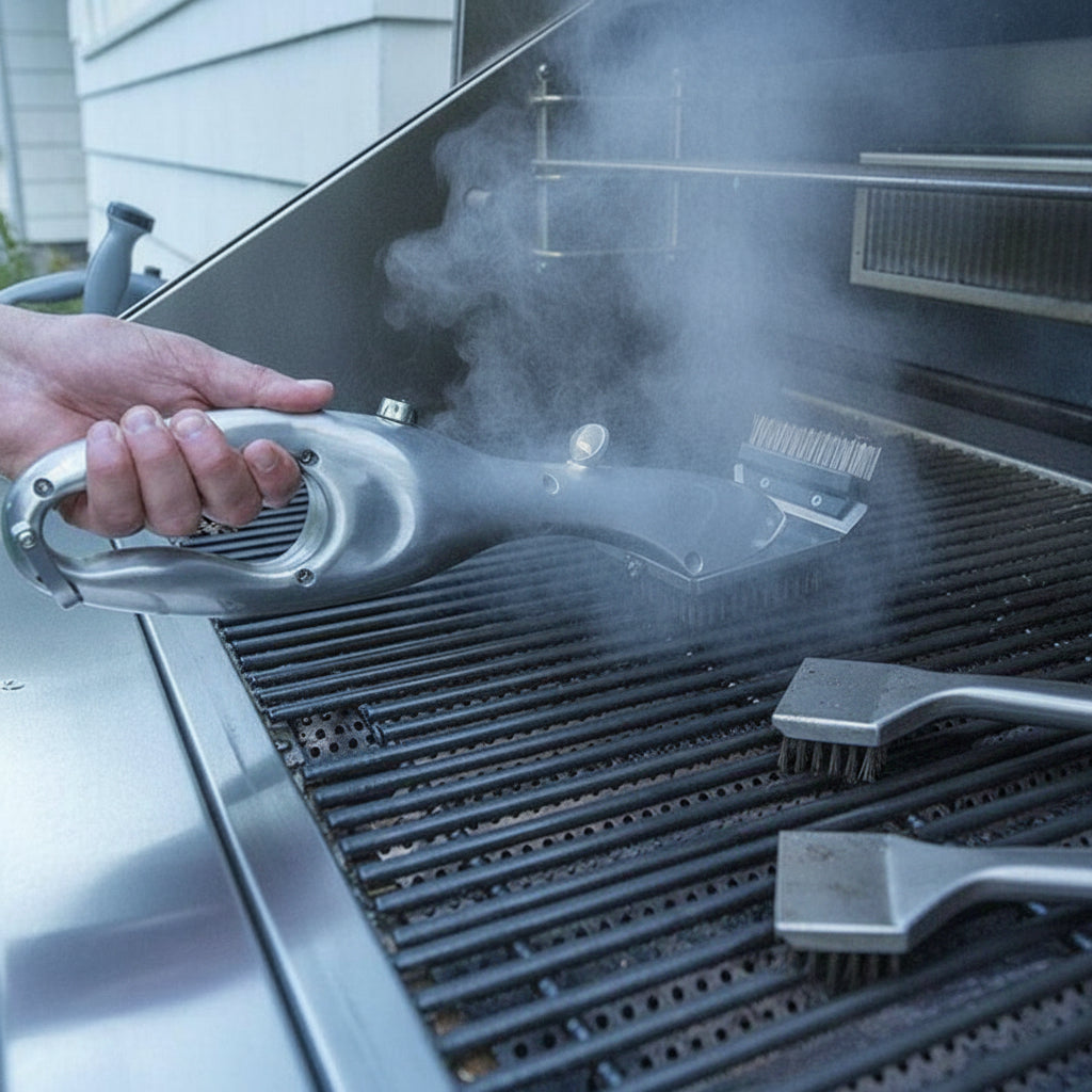 Easy Clean BBQ Grill Brush Stainless Steel Scrubber