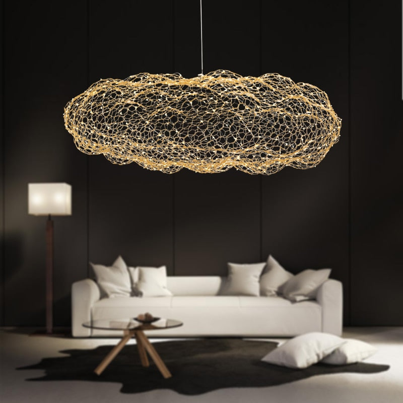 Modern Starry Night Table Lamp With LED Lights - Lusomart