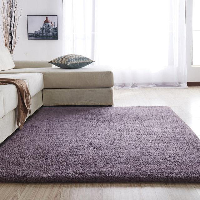 Plush Ultra Soft Microfiber Floor Rug