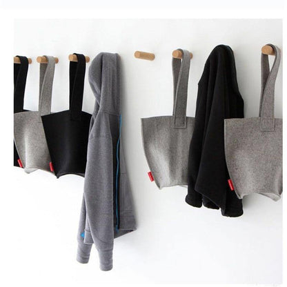 Stylish Wooden Wall Mounted Coat Rack Various Sizes
