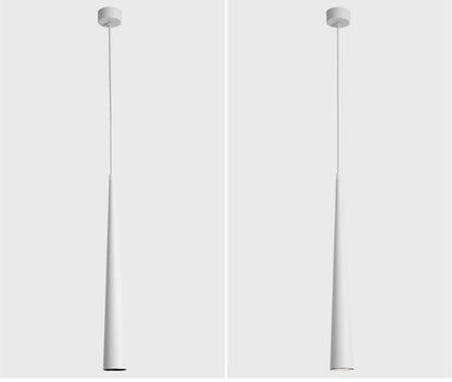 Sleek Metal LED Hanging Light