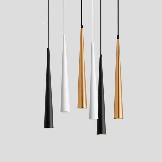 Sleek Metal LED Hanging Light - Lusomart