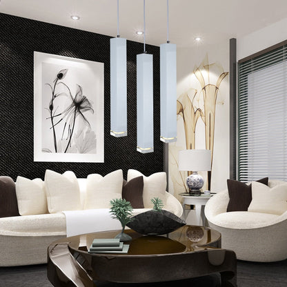 Modern Dimmable Aluminum LED Pendant Light Fixture