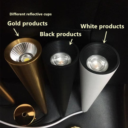 Sleek Metal LED Hanging Light