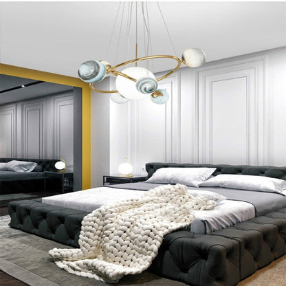 Stunning Glass Globe Pendant Light