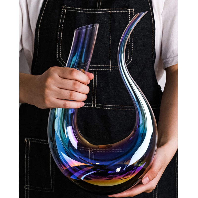 Luxury Glass Wine Decanter For Smooth Pouring