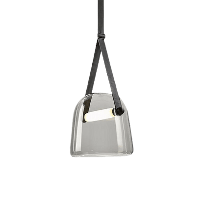 Rustic Metal Pendant Lamp with Brown Cord - Lusomart