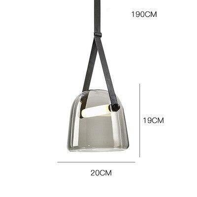 Rustic Metal Pendant Lamp with Brown Cord