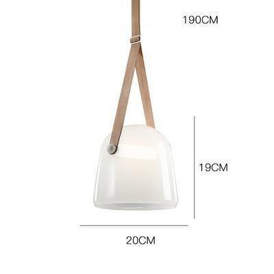 Rustic Metal Pendant Lamp with Brown Cord