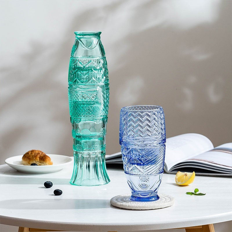 Stackable koi fish glasses-5