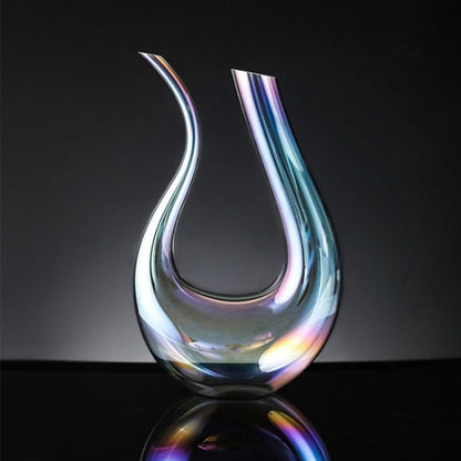 Luxury Clear Glass Wine Carafe for Aerating
