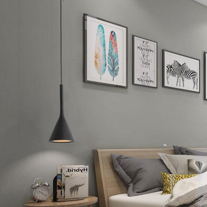 Scandinavian Glass Cone Pendant Light