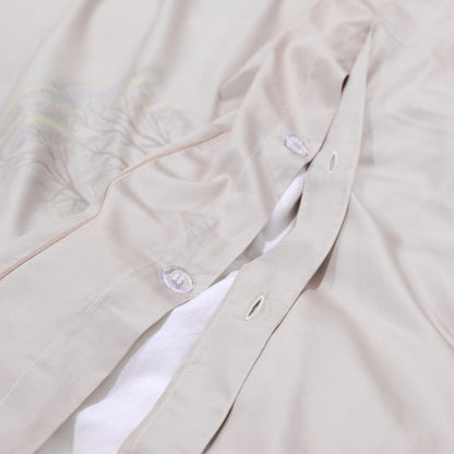 Soft Floral Pattern Egyptian Cotton Bed Set