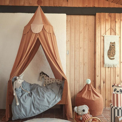 Whimsical Baby Bed Canopy And Crib Cover Set