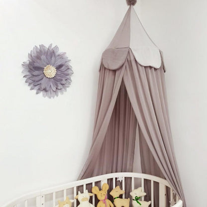 Whimsical Baby Bed Canopy And Crib Cover Set