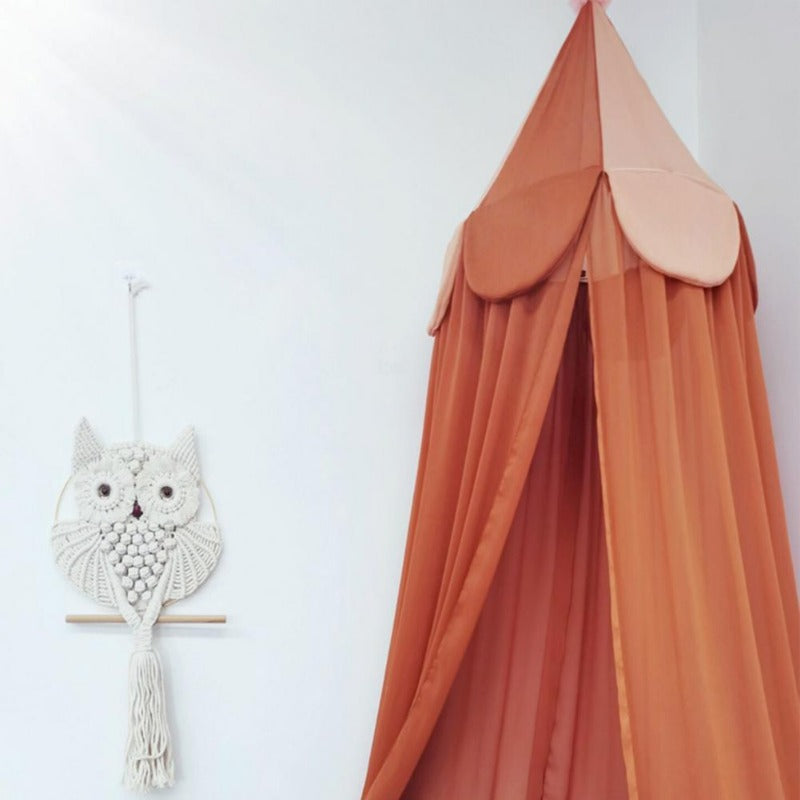 Whimsical Baby Bed Canopy And Crib Cover Set